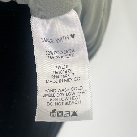 Arula Sage Green Square Neck Bodysuit | Stretch Tank Top Size XL - Picture 4 of 4